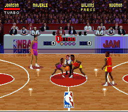 NBA Jam (Japan) In game screenshot